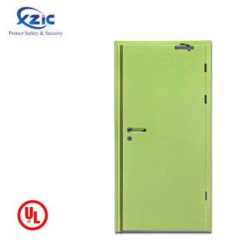 UL répertorié 1 2 3 heures Fire extérieur nominal galvanisé creux Flush Panel Metal Porte et ensemble complet